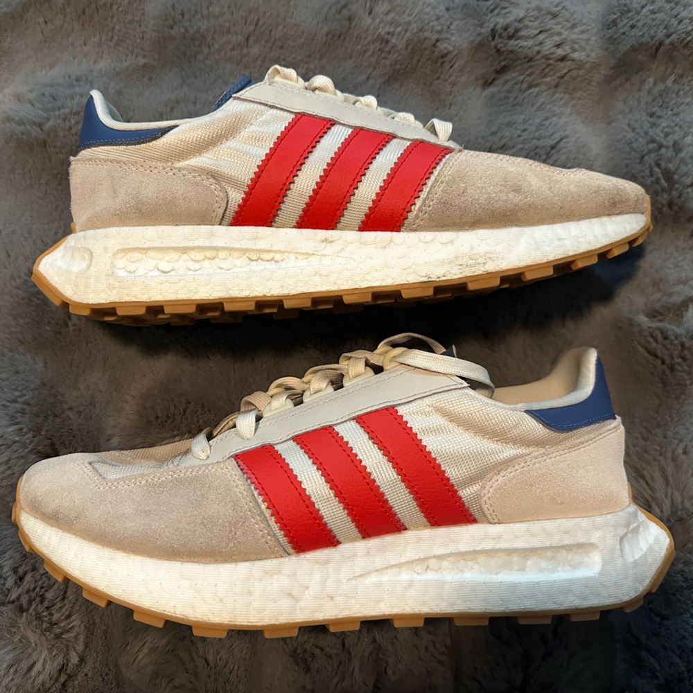 Adidas Originals Retropy E-5 off white/vivid Ref /alumina .